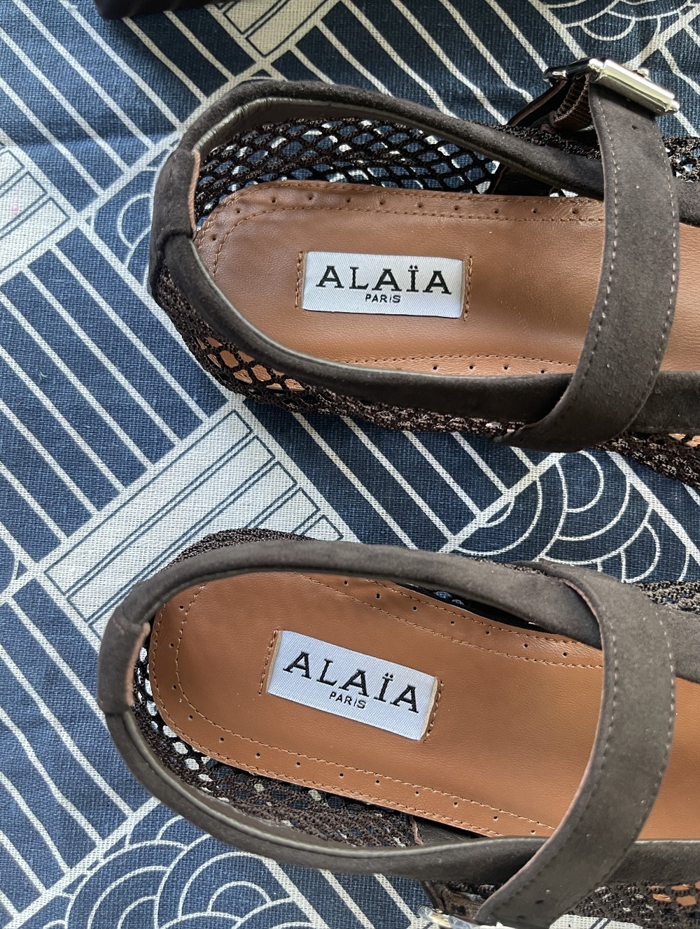 Alaïa Ballet Flat in Brown - Picture 4 of 6